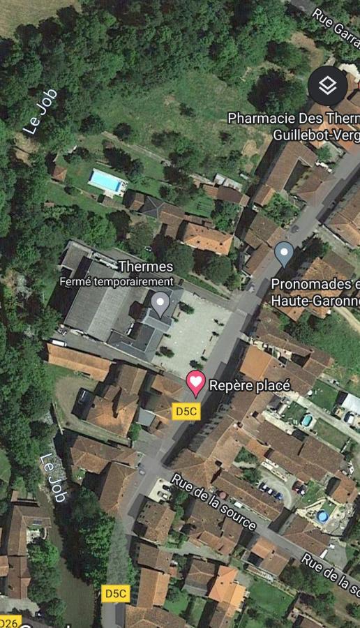 Chaleureux Studio Independant Encausse-les-Thermes Екстериор снимка